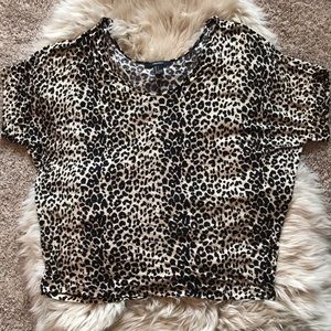 F21 Animal Print Tee
